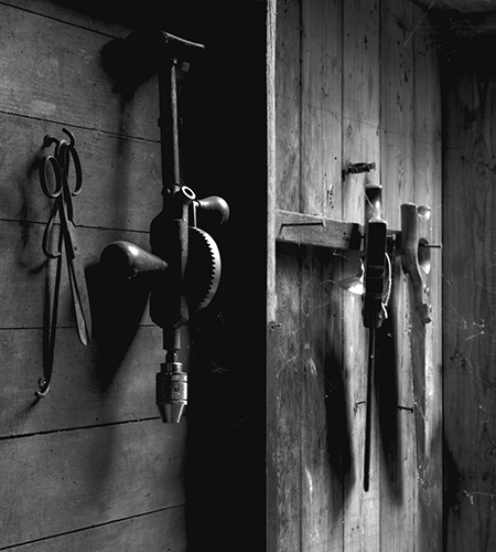 My Father's Tools 2, Copyright ⓒ 2008 Cate McRae; All Rights Reserved reserved